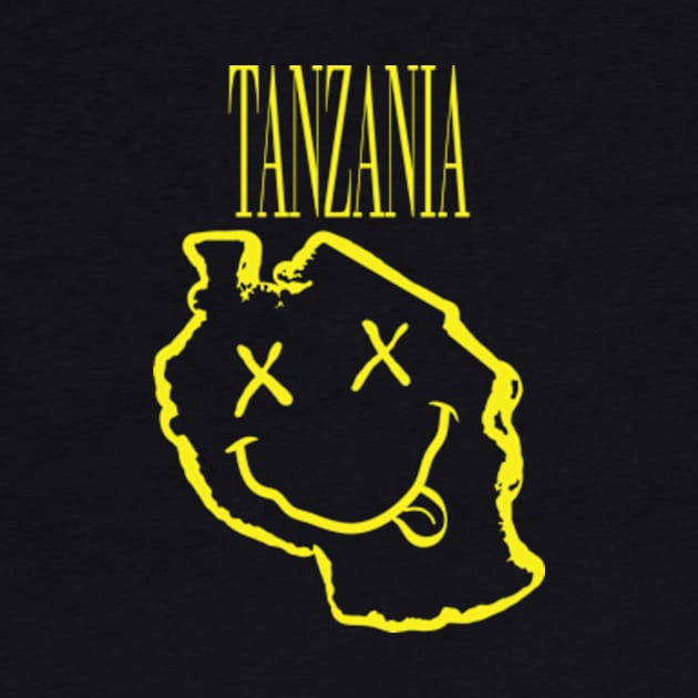 Vibrant Tanzania x Eyes Happy Face: Unleash Your 90s Grunge Spirit! by pelagio